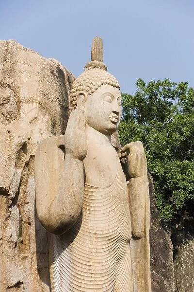 Giant standing statue of the Buddha