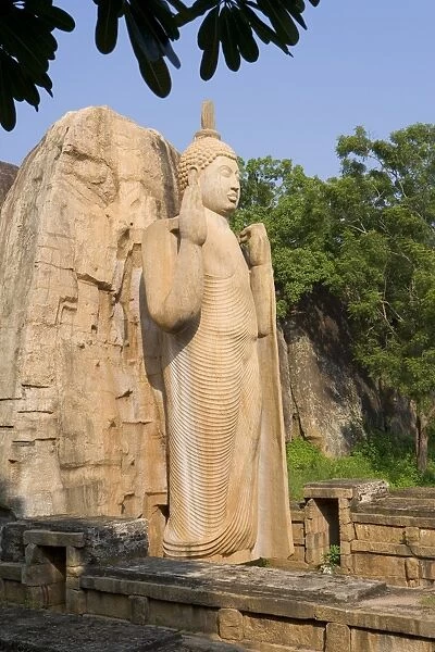 Giant statue dating from the 5th century