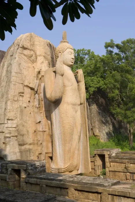 Framed Print : Giant statue dating from the 5th century Framed Print : Giant statue dating from the 5th century