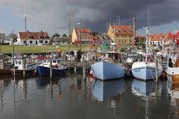 Gilleleje fishing harbour, Gilleleje, Zealand, Denmark, Europe