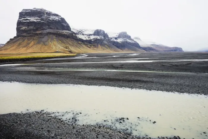 Framed Print : Glacial river melt, Iceland, Polar Regions Framed Print : Glacial river melt, Iceland, Polar Regions