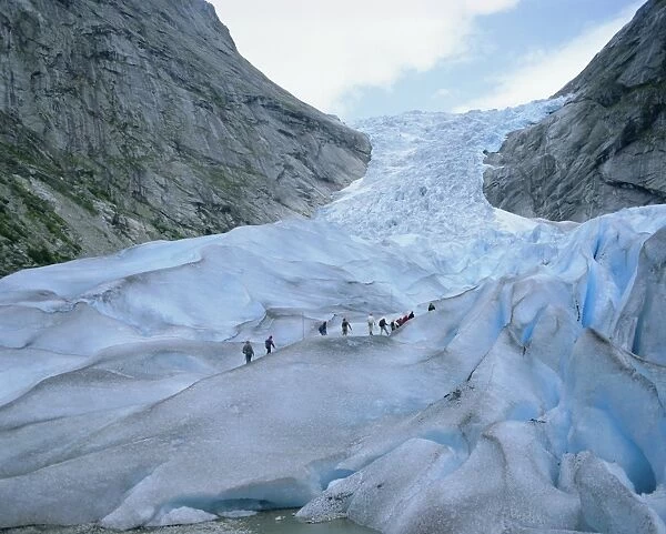 Glacier climbing tour