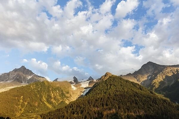 Glacier des Bossons, Mont Blanc massif, Chamonix, Rhone Alpes, Haute Savoie, France