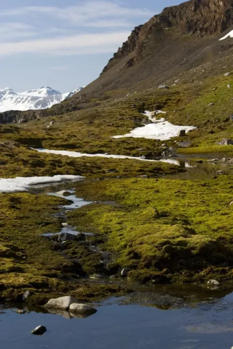Framed Print : Glacier snow melt Framed Print : Glacier snow melt