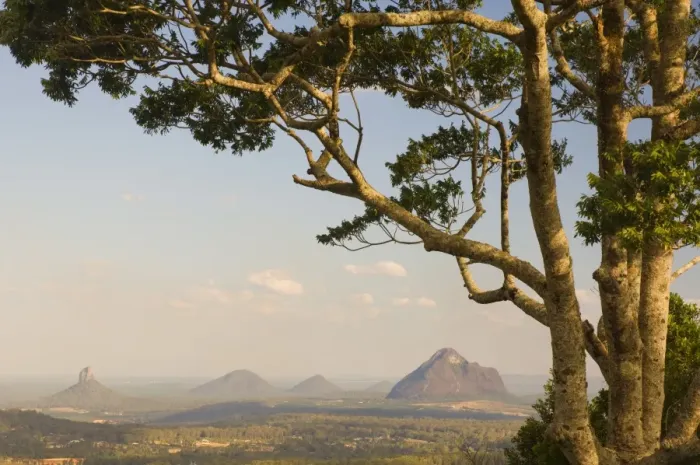 Framed Print : Glass House Mountains, Queensland, Australia, Pacific Framed Print : Glass House Mountains, Queensland, Australia, Pacific
