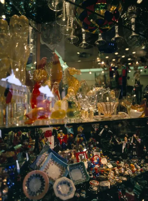 Framed Print : Glass shop Framed Print : Glass shop