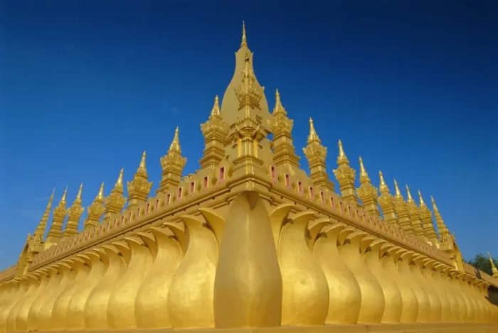 Framed Print : Gold stupas Framed Print : Gold stupas