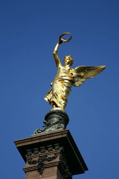 Golden Angel Liebenberg monument, Vienna, Austria, Europe
