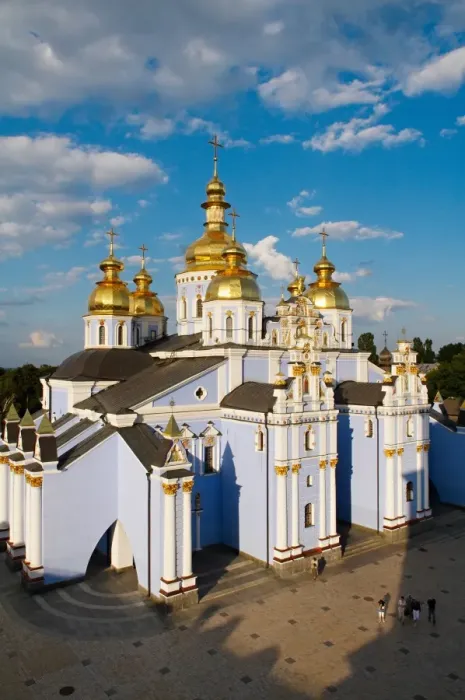 Framed Print : Golden domes of St. Michael Monastery, Kiev, Ukraine, Europe Framed Print : Golden domes of St. Michael Monastery, Kiev, Ukraine, Europe