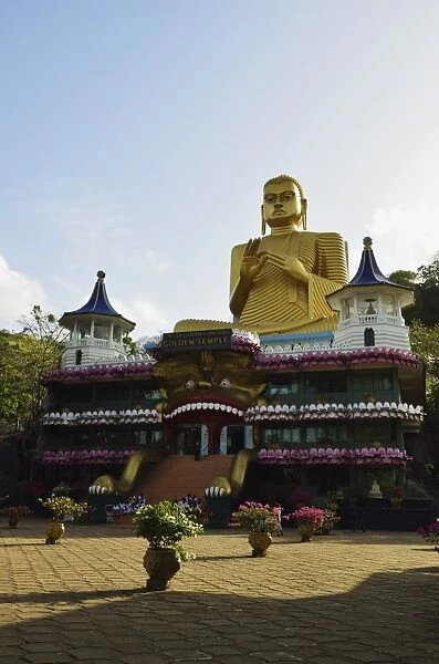 Golden Temple, Dambulla, Sri Lanka, Asia
