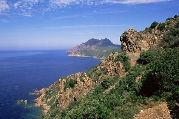Golfe de Galeria, Corsica, France, Mediterranean, Europe
