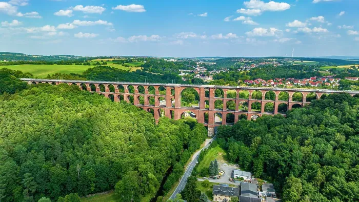 Framed Print : Goltzsch Viaduct, largest brick-built bridge in the world, Saxony, Germany, Europe Framed Print : Goltzsch Viaduct, largest brick-built bridge in the world, Saxony, Germany, Europe