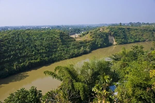The Gomati River in Udaipur, Tripura, Northeast India, India, Asia