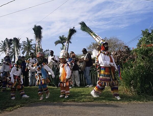 Gombey dancers, Bermuda, Central America