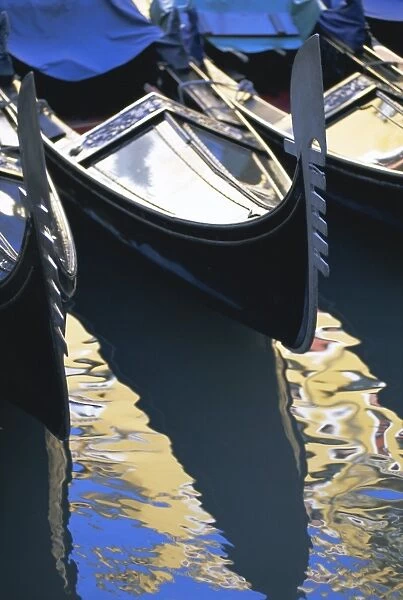 Gondola and reflections, Orsseole, near St