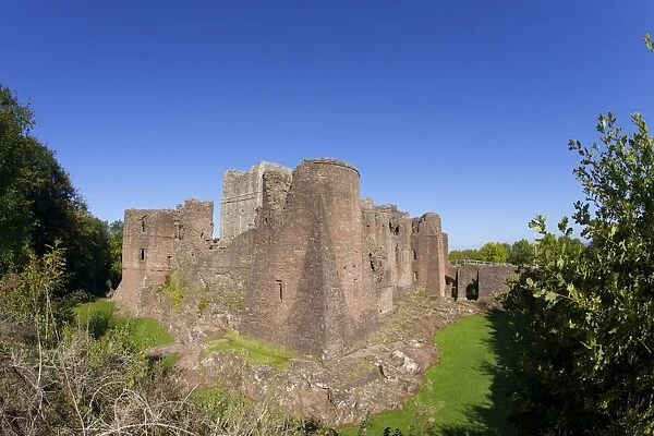 Goodrich Castle, Forest of Dean, Herefordshire, England, United Kingdom, Europe