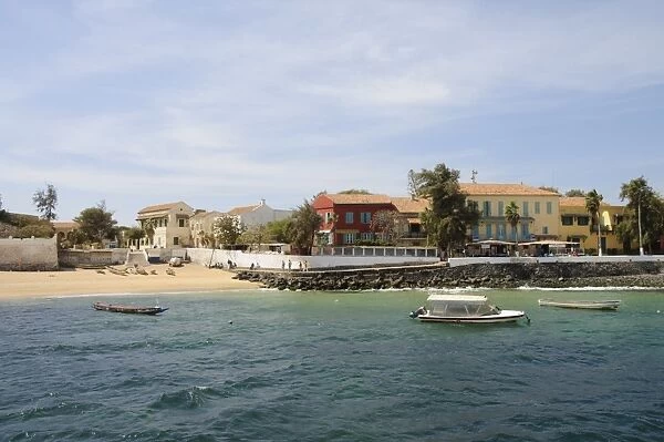 Goree Island famous for its role in slavery, near Dakar, Senegal, West Africa, Africa
