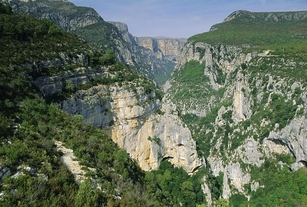 Gorges du Verdon (Verdon Gorges), Alpes-de-Haute Provence, Provence, France, Europe