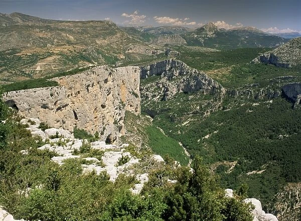 Gorges of Verdon, Alpes-de-Haute-Provence, Provence, France, Europe