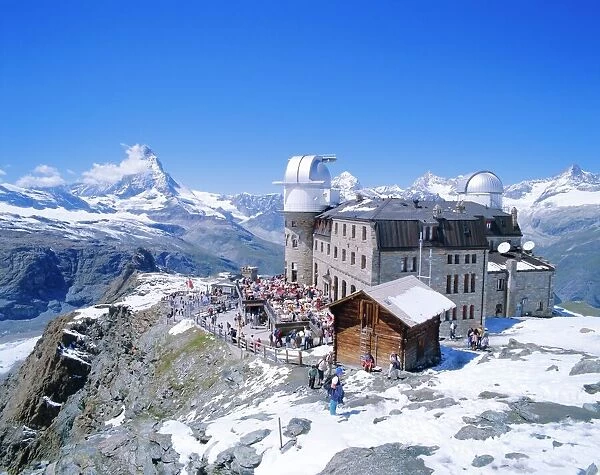 Gornergrat and Matterhorn