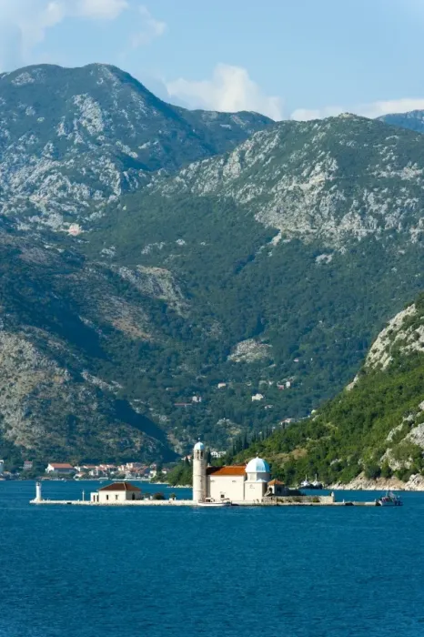Framed Print : Gospa od Skrpjela (Our Lady of the Rock) island, Bay of Kotor, UNESCO World Heritage Site Framed Print : Gospa od Skrpjela (Our Lady of the Rock) island, Bay of Kotor, UNESCO World Heritage Site