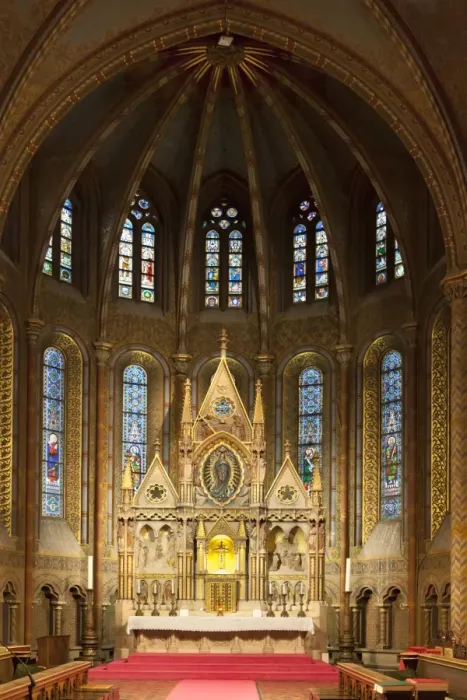 Framed Print : Gothic style altar, Matthias Church (Matyas-Templom), UNESCO World Heritage Site, Buda, Budapest, Hungary, Europe Framed Print : Gothic style altar, Matthias Church (Matyas-Templom), UNESCO World Heritage Site, Buda, Budapest, Hungary, Europe