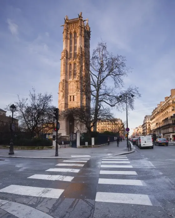Framed Print : The gothic Tour Saint Jacques, Paris, France, Europe Framed Print : The gothic Tour Saint Jacques, Paris, France, Europe