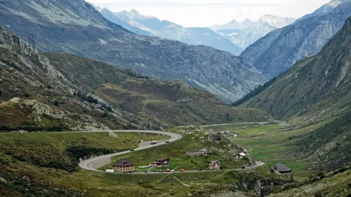 Framed Print : Gotthard Pass, Canton of Uri, Switzerland, Europe Framed Print : Gotthard Pass, Canton of Uri, Switzerland, Europe