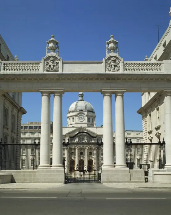 Framed Print : Government building, Dublin, Republic of Ireland, Europe Framed Print : Government building, Dublin, Republic of Ireland, Europe