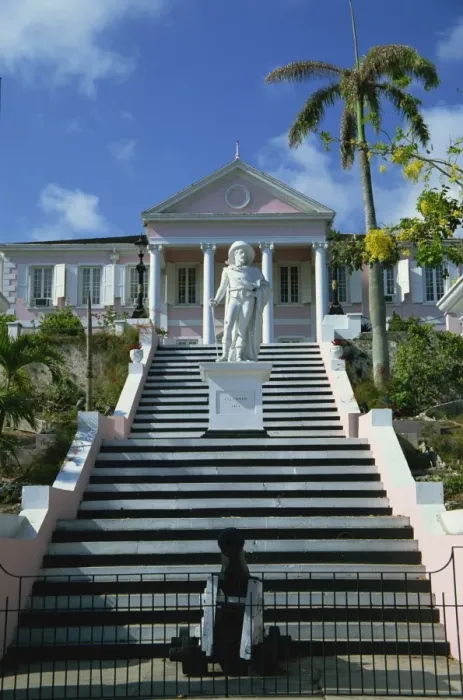 Framed Print : Government House, Nassau, Bahamas, Central America Framed Print : Government House, Nassau, Bahamas, Central America