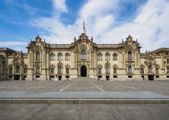 Framed Print : Government Palace, Plaza de Armas, Lima, Peru, South America Framed Print : Government Palace, Plaza de Armas, Lima, Peru, South America