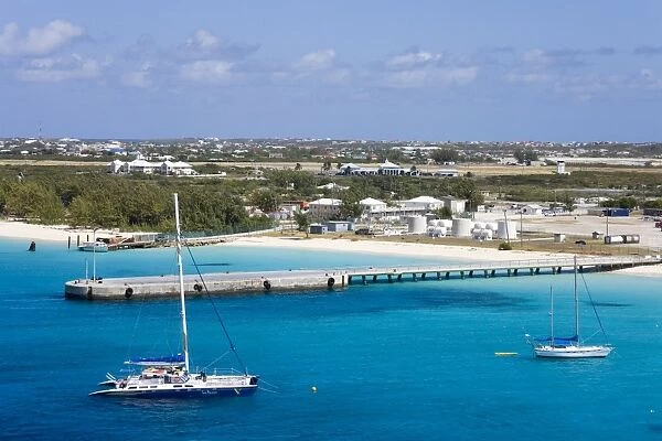 Governors Beach on Grand Turk Island, Turks and Caicos Islands, West Indies, Caribbean, Central America