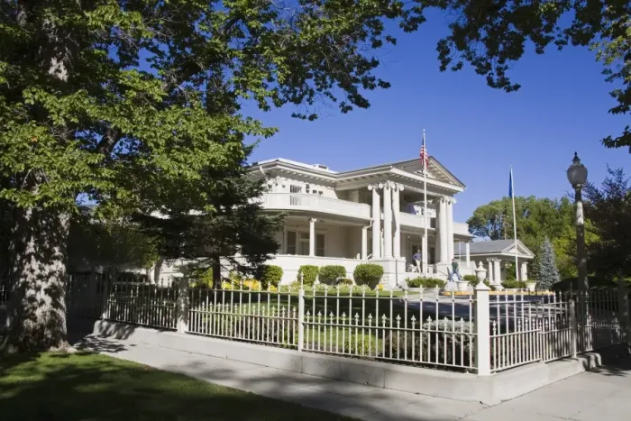 Framed Print : The Governors Mansion in Carson City, Nevada, United States of America Framed Print : The Governors Mansion in Carson City, Nevada, United States of America