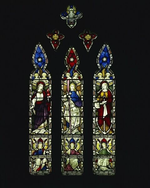 The Grace Darling window, St. Aidans church, Bamburgh, Northumberland