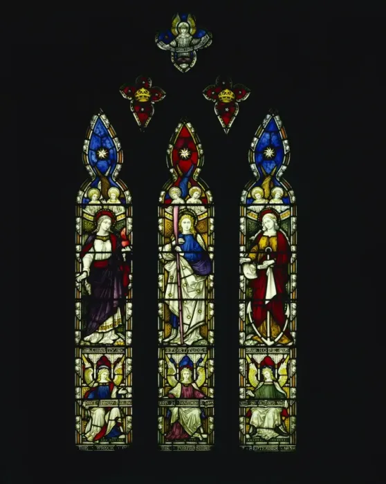 Framed Print : The Grace Darling window, St. Aidans church, Bamburgh, Northumberland Framed Print : The Grace Darling window, St. Aidans church, Bamburgh, Northumberland