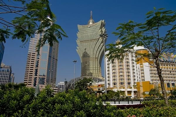 Gran Lisboa casino, Macau, China, Asia