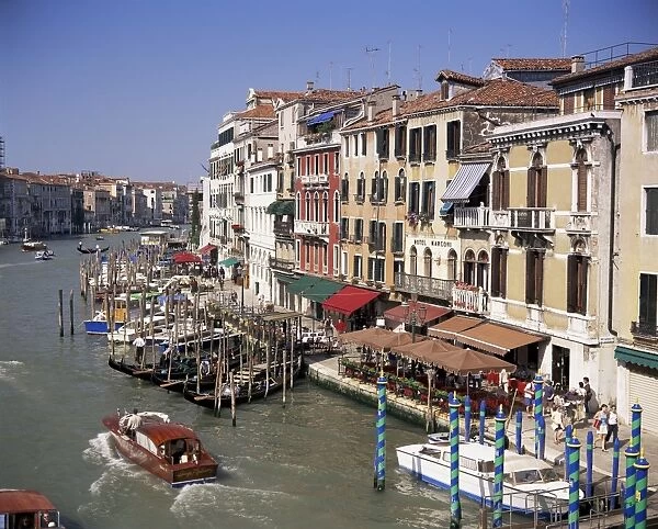 The Grand Canal from the Rialto Bridge