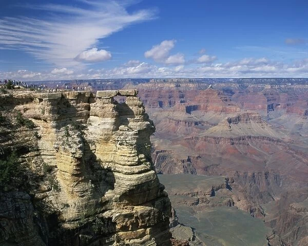 The Grand Canyon seen from the North Rim, UNESCO World Heritage Site, Arizona