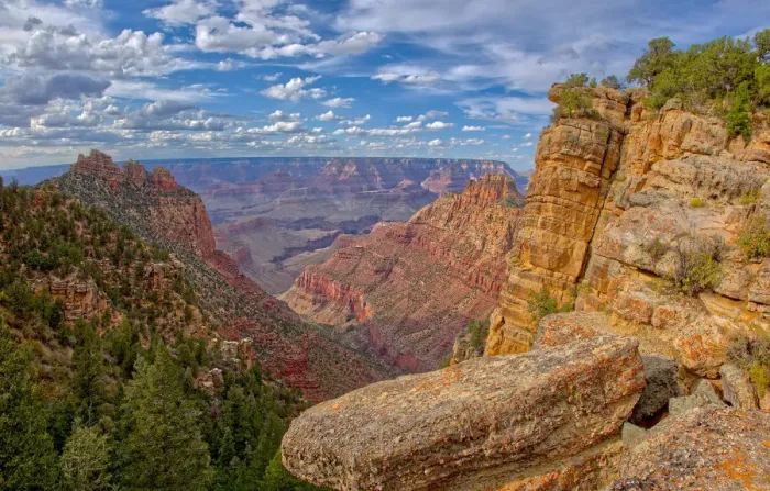 Framed Print : Grand Canyon view just below the summit of Buggeln Hill on the South Rim, Grand Canyon Framed Print : Grand Canyon view just below the summit of Buggeln Hill on the South Rim, Grand Canyon