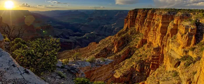 Framed Print : Grand Canyon view just west of Zuni Point on the South Rim nearing sunset, Grand Canyon Framed Print : Grand Canyon view just west of Zuni Point on the South Rim nearing sunset, Grand Canyon