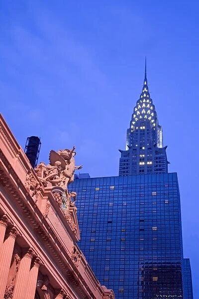 Grand Central Station and the Empire State Building