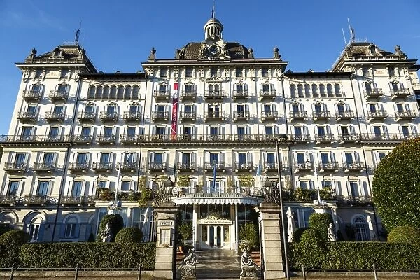 Grand Hotel des Iles Borromees, Stresa, Lake Maggiore, Piedmont, Italy, Europe