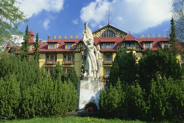 Grand Hotel, Stary Smokovec, High Tatra Mountains, Slovakia, Europe