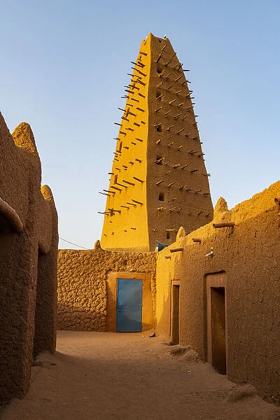 Grand Mosque of Agadez, UNESCO World Heritage Site, Agadez, Niger, Africa