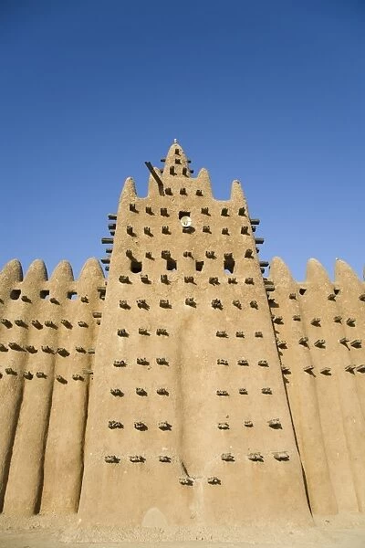 Grand mosque, the largest mud building in the world, UNESCO World Heritage Site