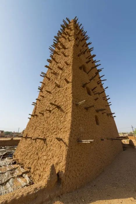 Framed Print : Grand Mosque, UNESCO World Heritage Site, Agadez, Niger, West Africa, Africa