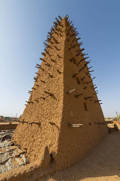 Grand Mosque, UNESCO World Heritage Site, Agadez, Niger, West Africa, Africa