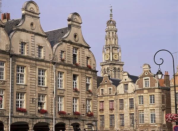 Grand Place, Arras, Artois region, Nord Pas de Calais, France, Europe