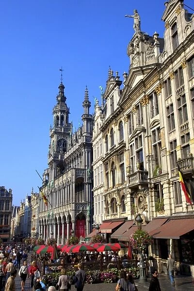Grand Place, UNESCO World Heritage Site, Brussels, Belgium, Europe