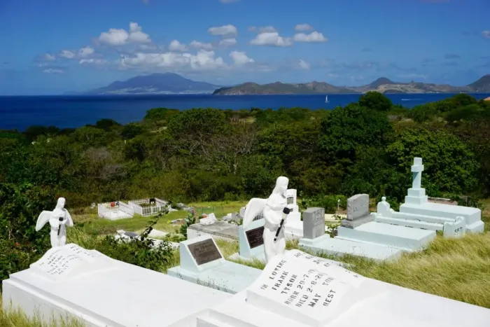 Framed Print : Graveyard at S. Thomas Anglican Church built in 1643, Nevis, St. Kitts and Nevis Framed Print : Graveyard at S. Thomas Anglican Church built in 1643, Nevis, St. Kitts and Nevis